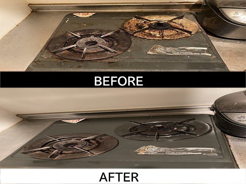 キッチン周り清掃